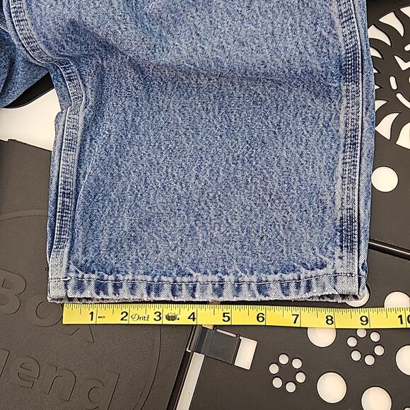 Carhartt B13 Loose Original Fit Carpenter Utility Work Denim Jeans 38x30 FLAWED - Picture 14 of 16